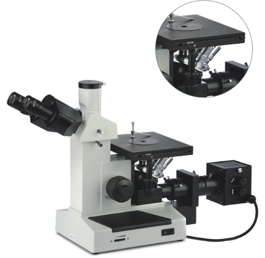 Lichte Microscoop van de thermische behandelings de Binoculaire Samenstelling voor Metaalfysica het Onderzoeken 