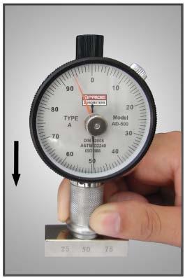 Durometer van de kustd van ISO ASTM DIN Hardheidsmeetapparaat voor het Meten van Plastieken/Siliconerubber